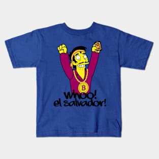 Whoo! El Salvador! Kids T-Shirt